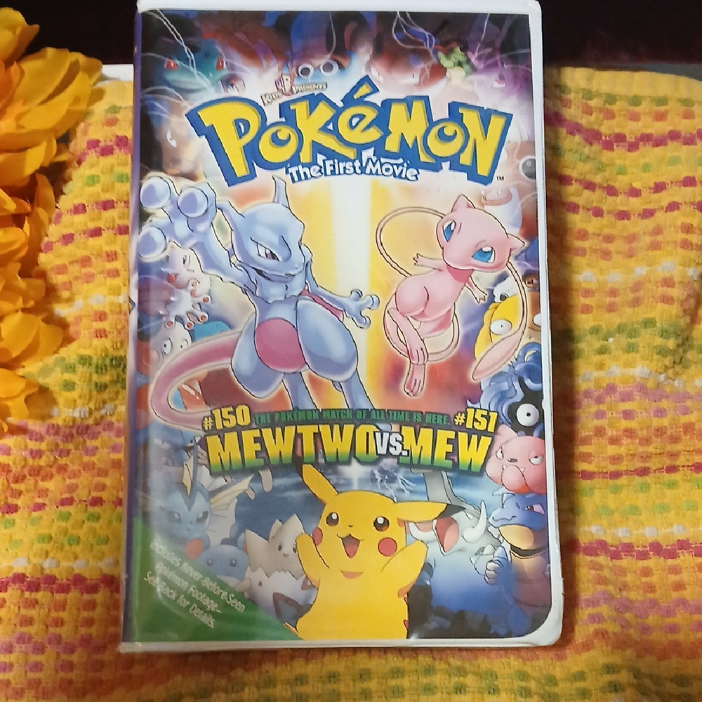 Pokémon: The First Movie VHS